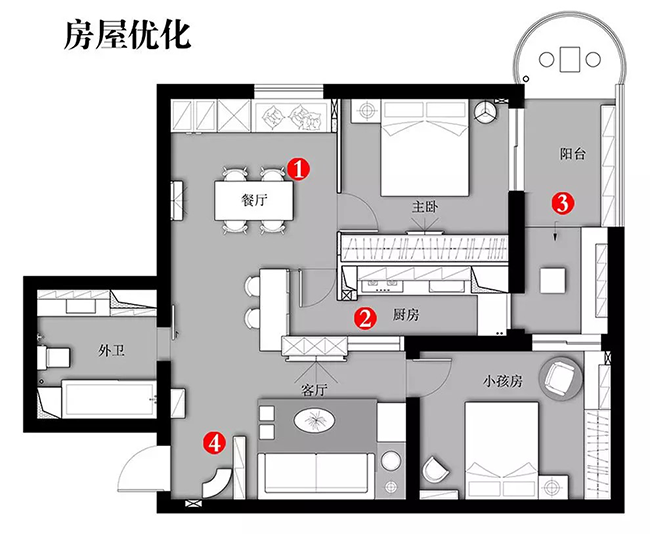 老舊房改造，感受北歐生活